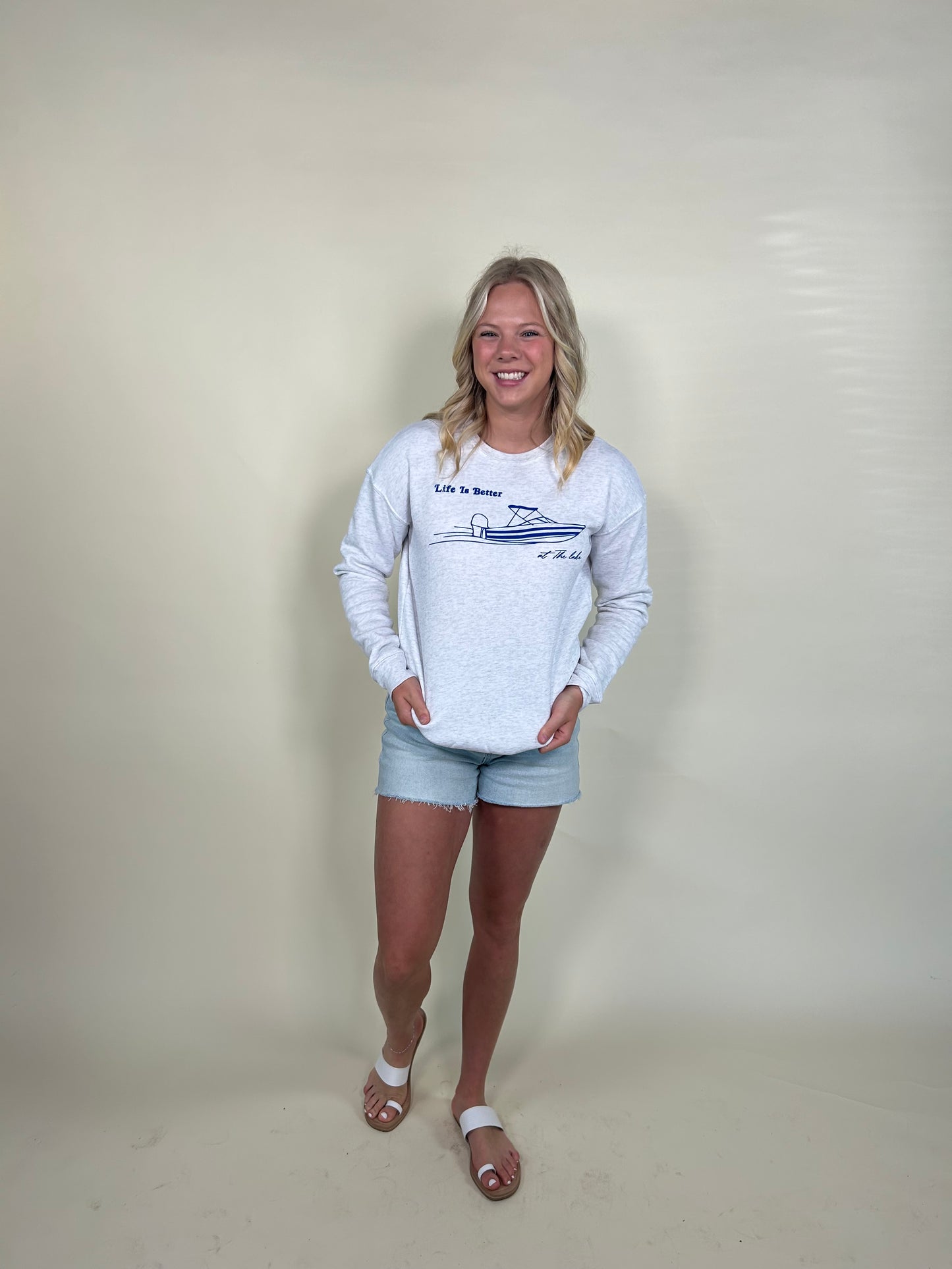 Kalani Life Better At Lake Sweatshirt