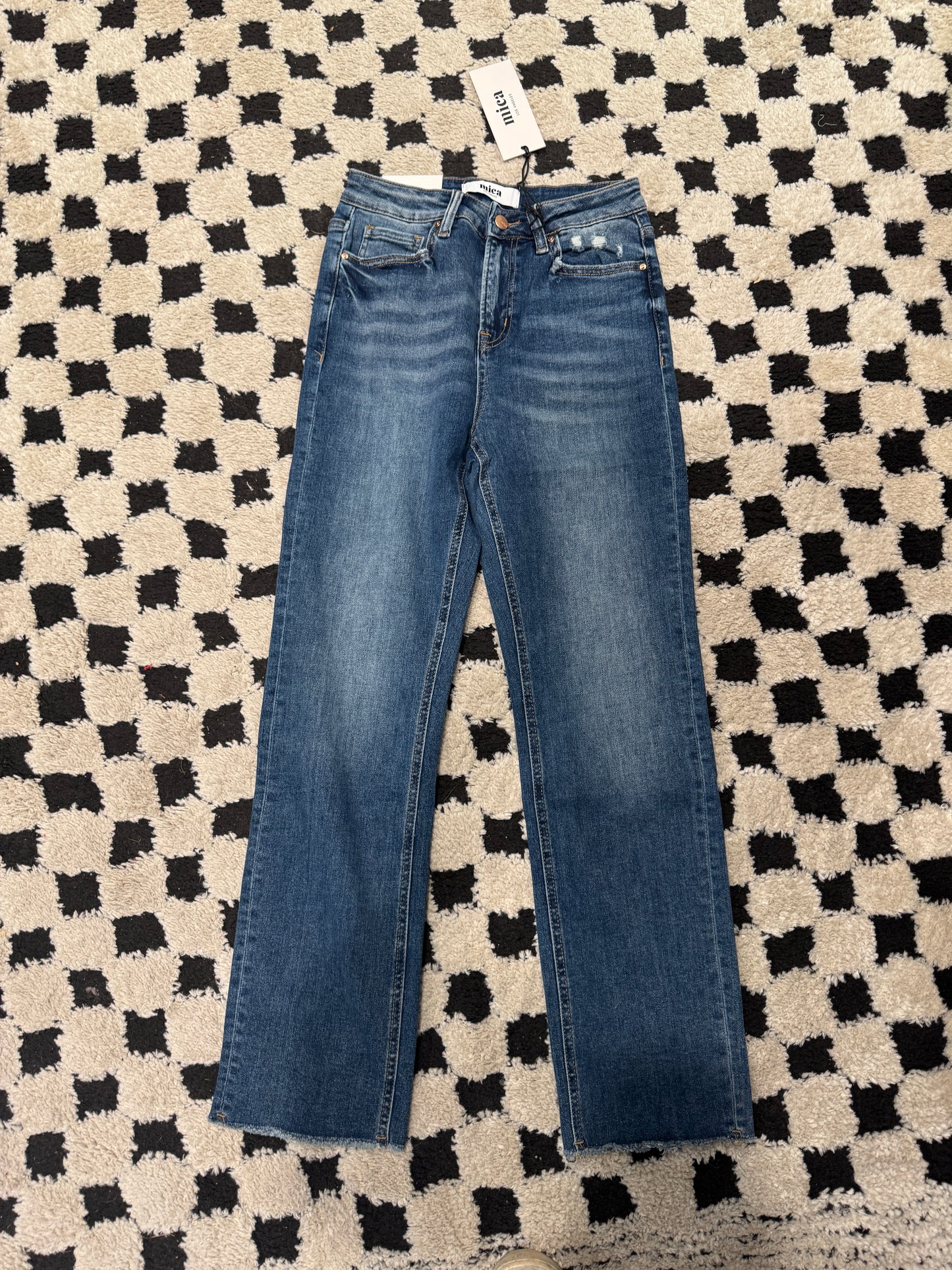 Janie Super High Rise Straight Leg