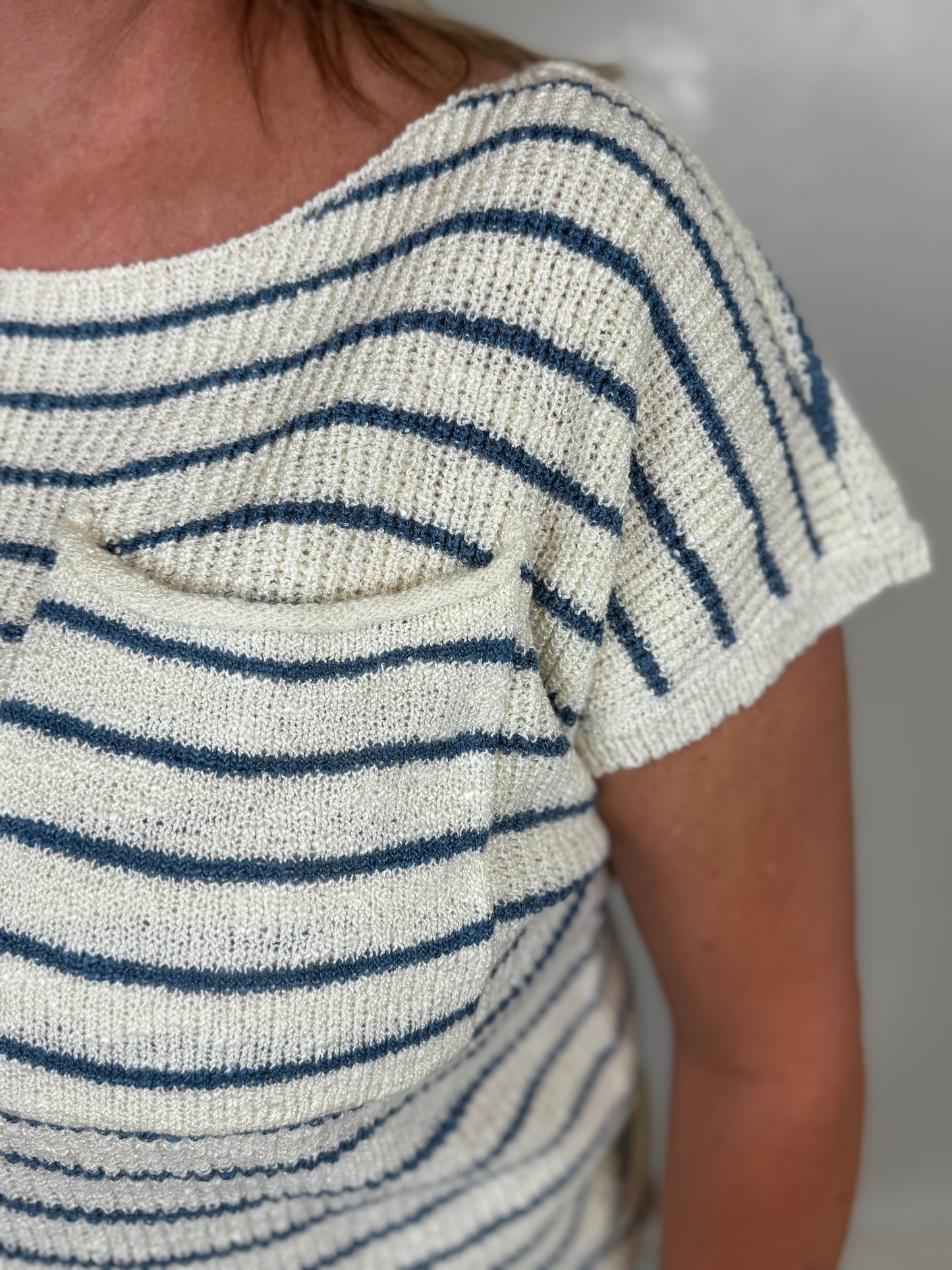 Stella Striped Sweater Top