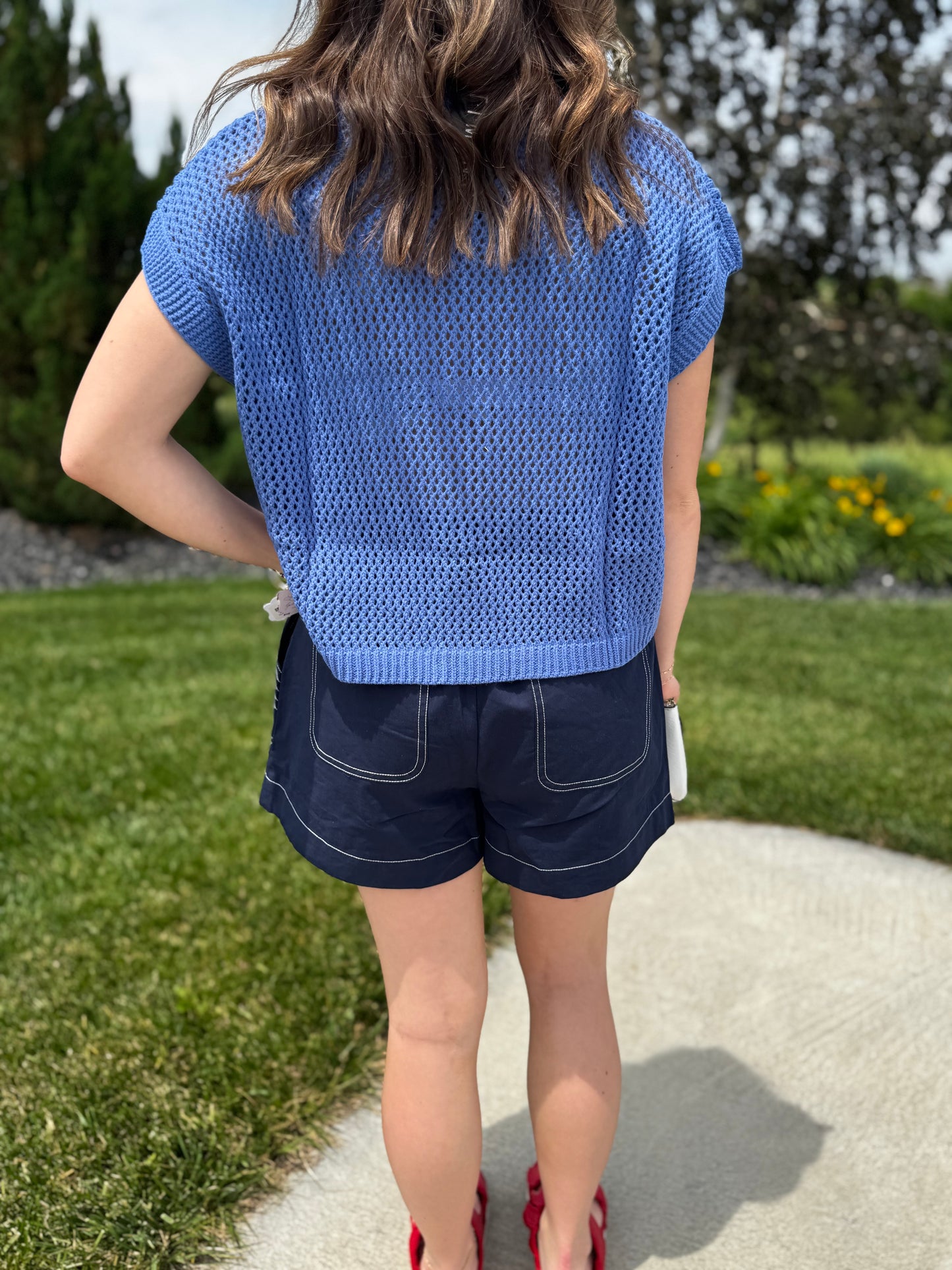 Wren Crochet Flag Top