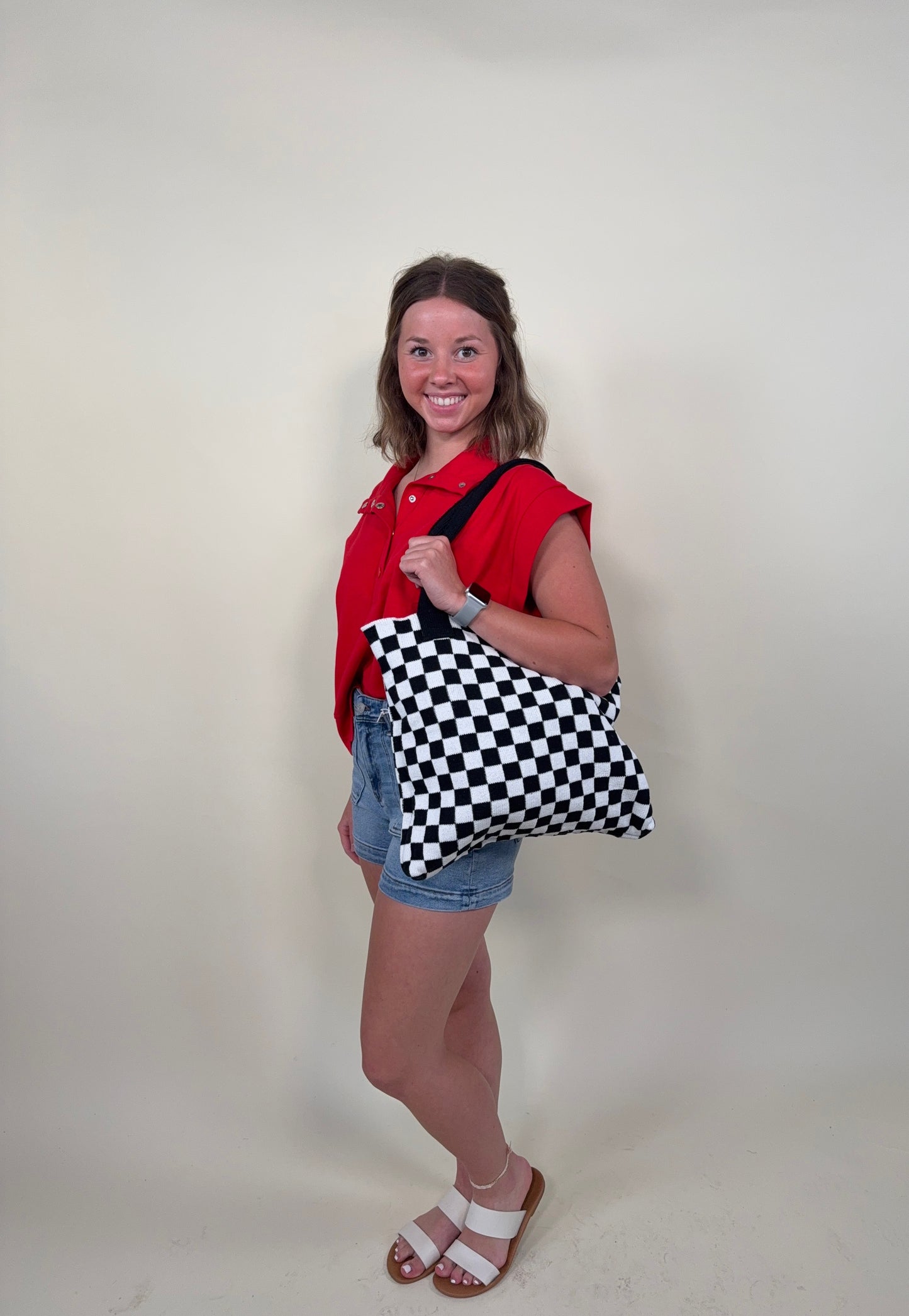 Checkered Bag