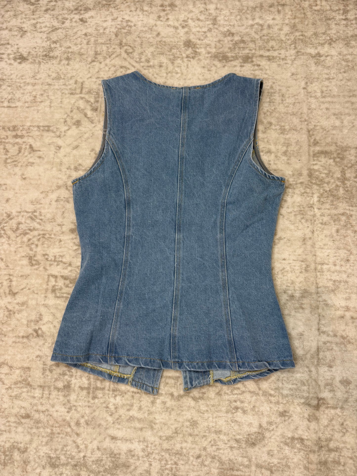 Minny Button Up Tank Vest