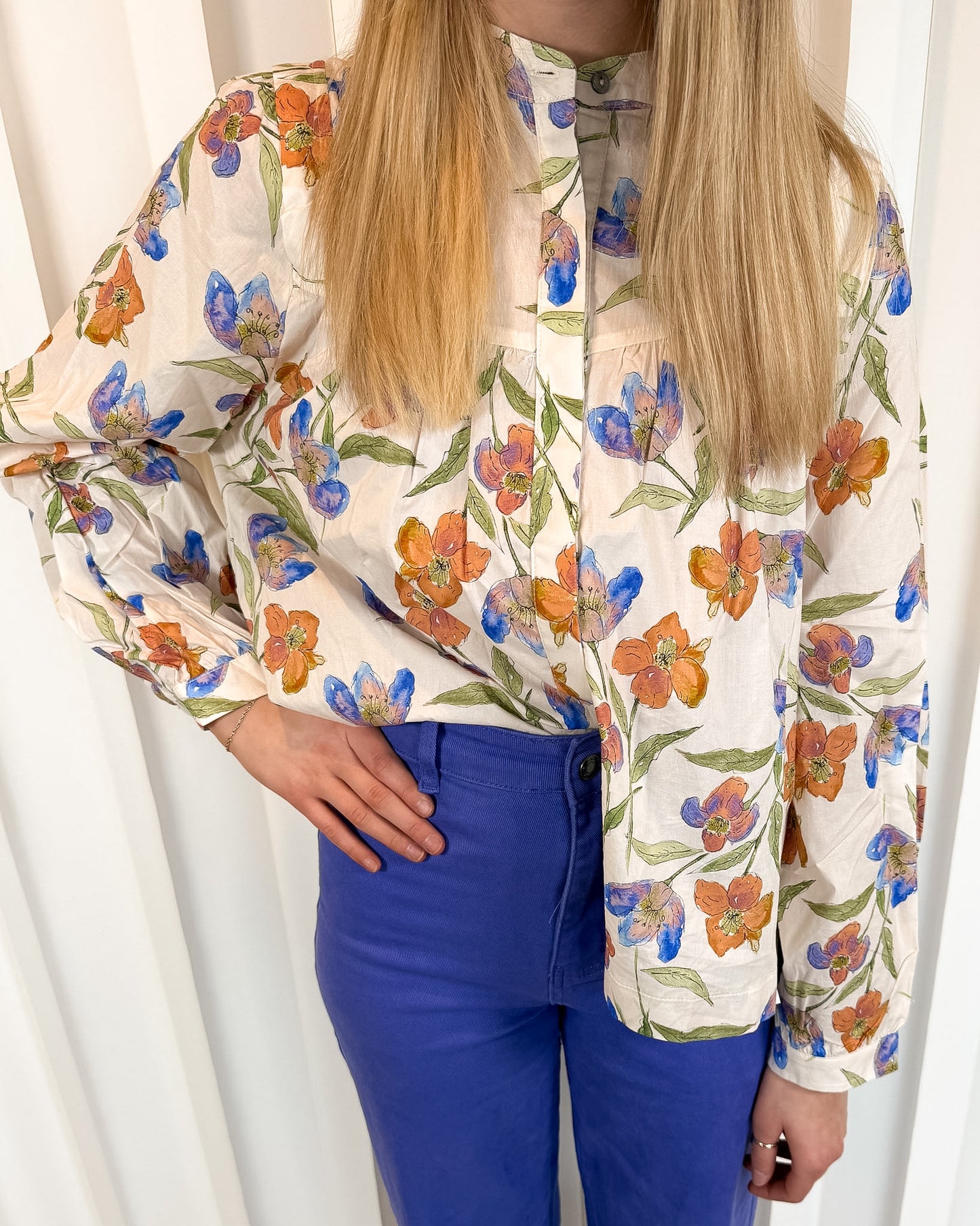 Nellie Floral Print Blouse