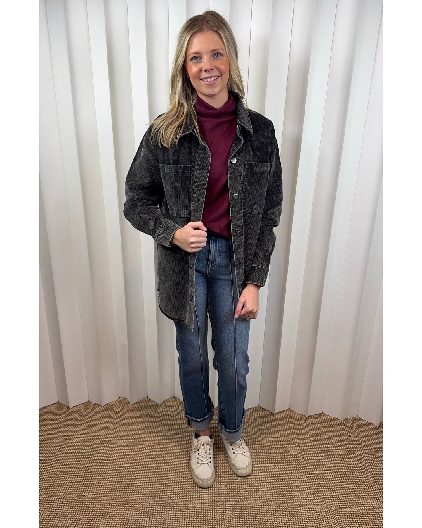 Jackson Washed Black Jacket