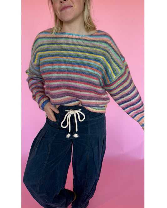 Peyton Corduroy Barrel Pants