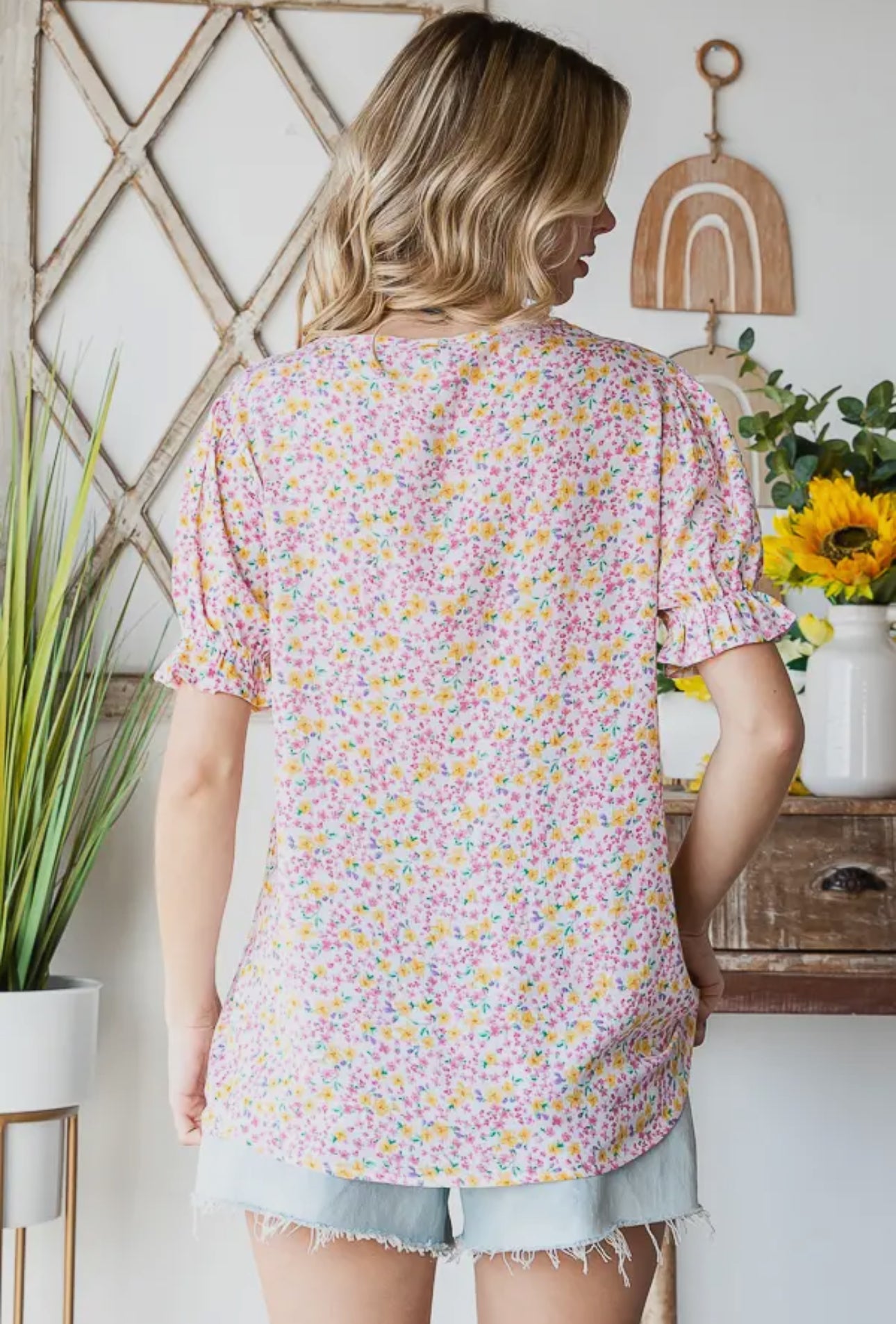 Kali Berry Pink Front Pocket Crop