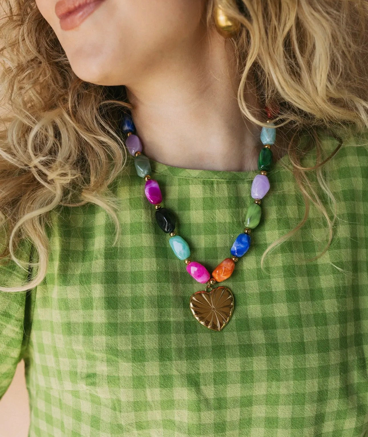 Color Lover Heart Necklace