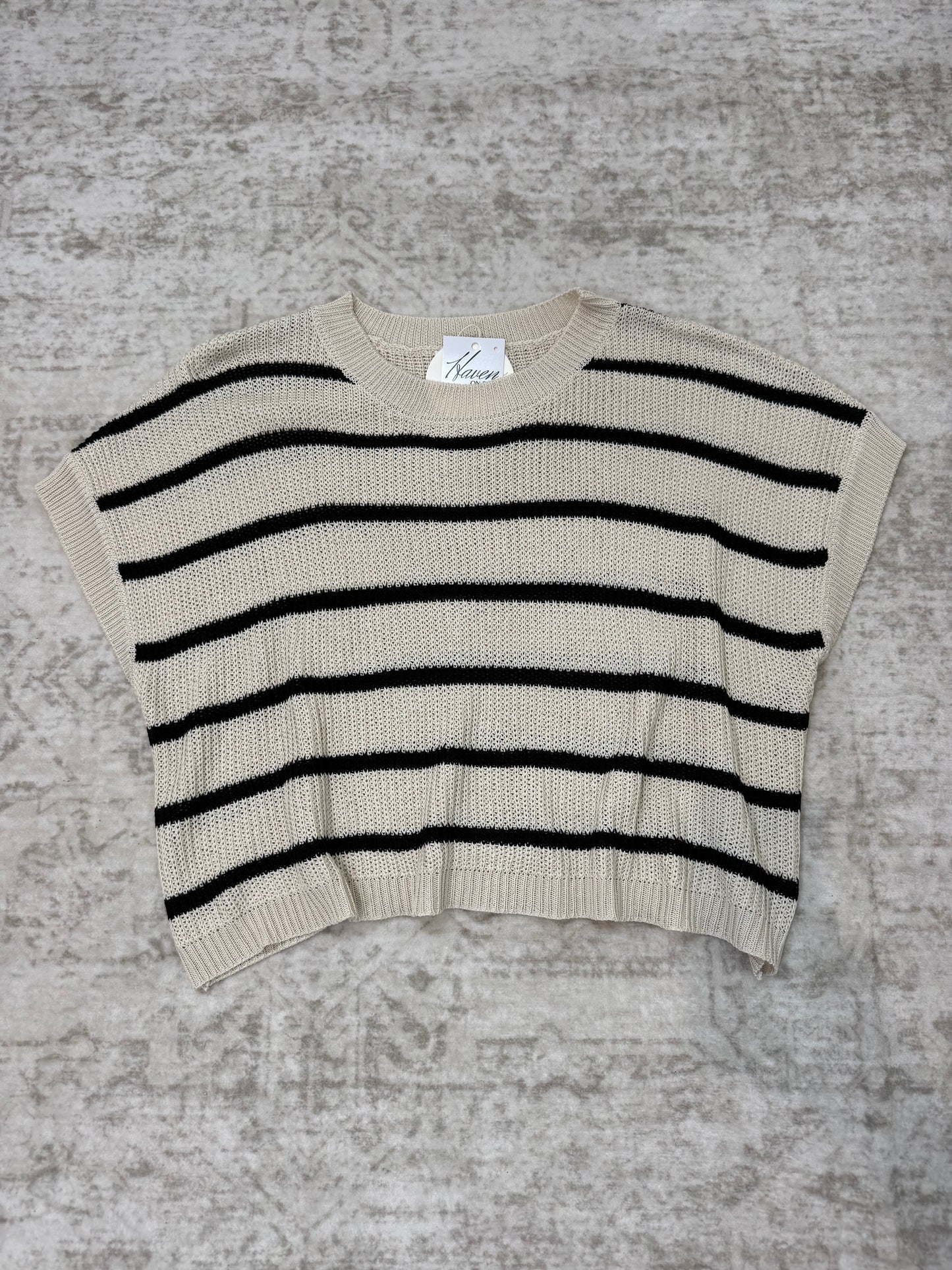 Dani Viscose Stripe Sweater