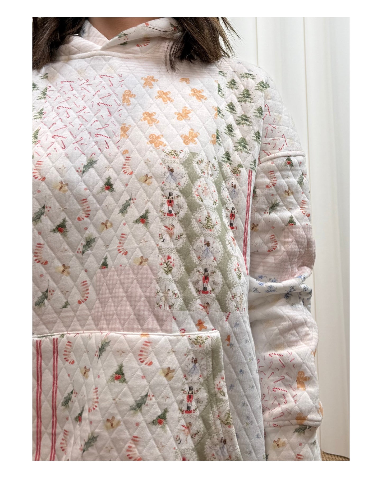 Sammi Christmas Quilted Sweatshirt