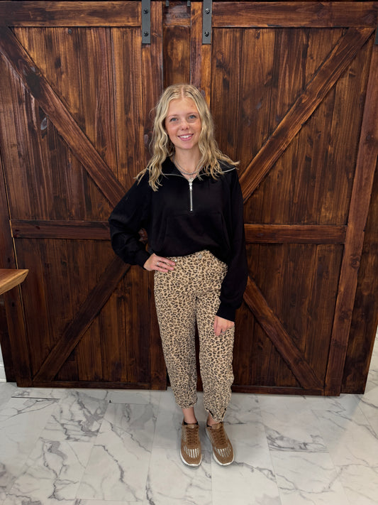 Delilah Knit Half Zip Top