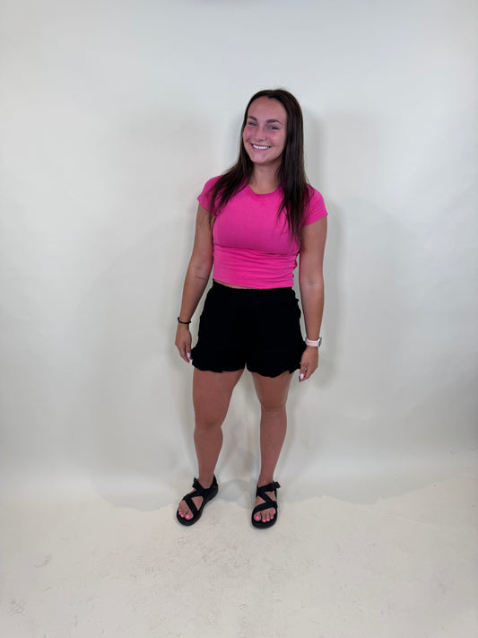 Mckenzie Black Shorts
