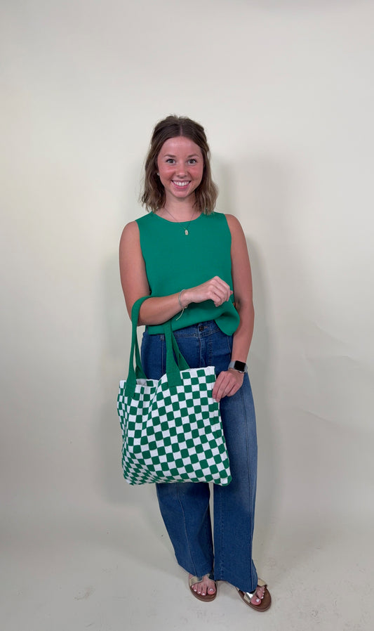 Checkered Bag
