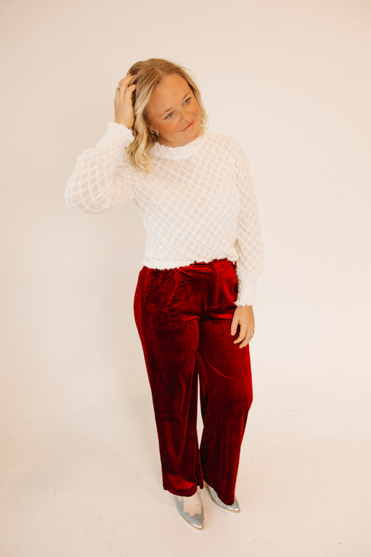 Hazel Velvet Pants