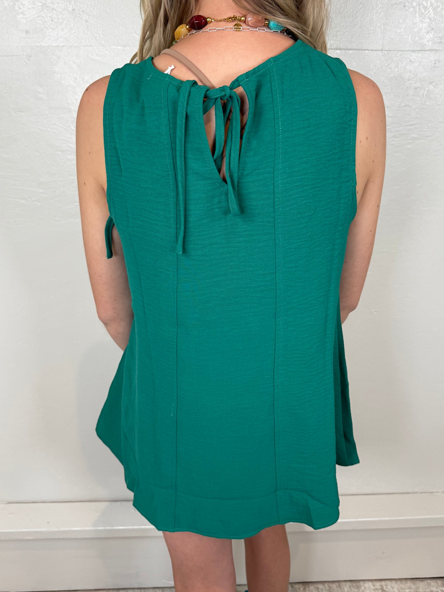 Macie Vertical Seam Tank & High Waisted Short Set