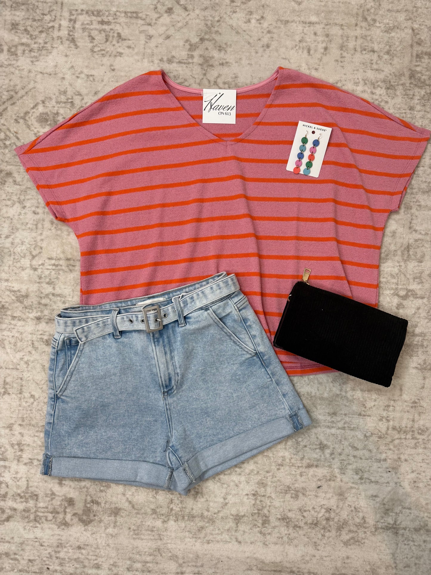 Molly High Rise Belted Short