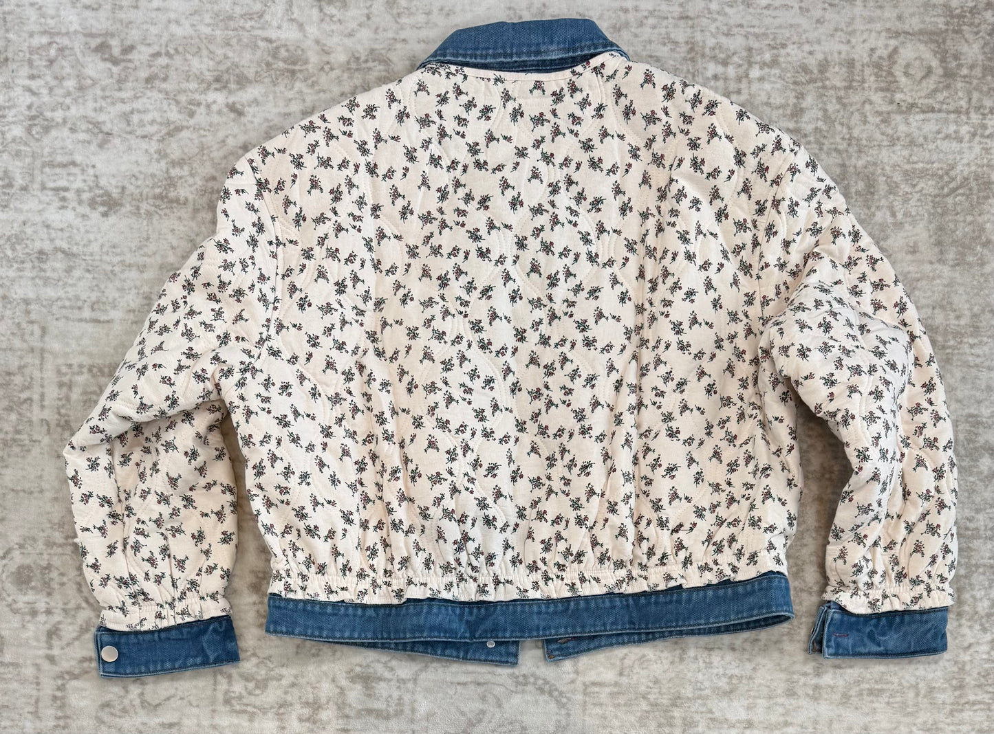 Mckenzy Floral Quilted Jacket