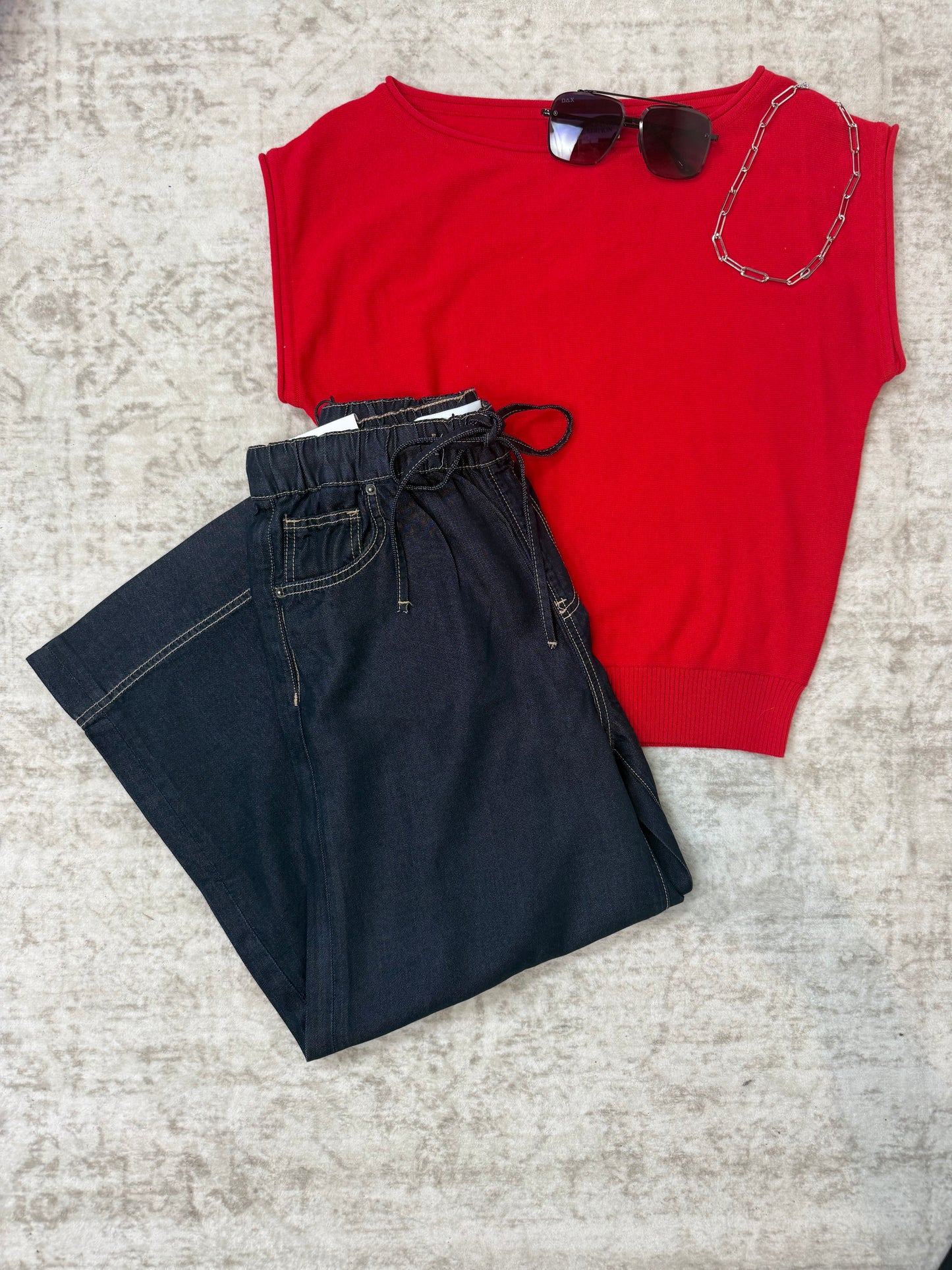Tommi High Rise Wide Leg Jogger