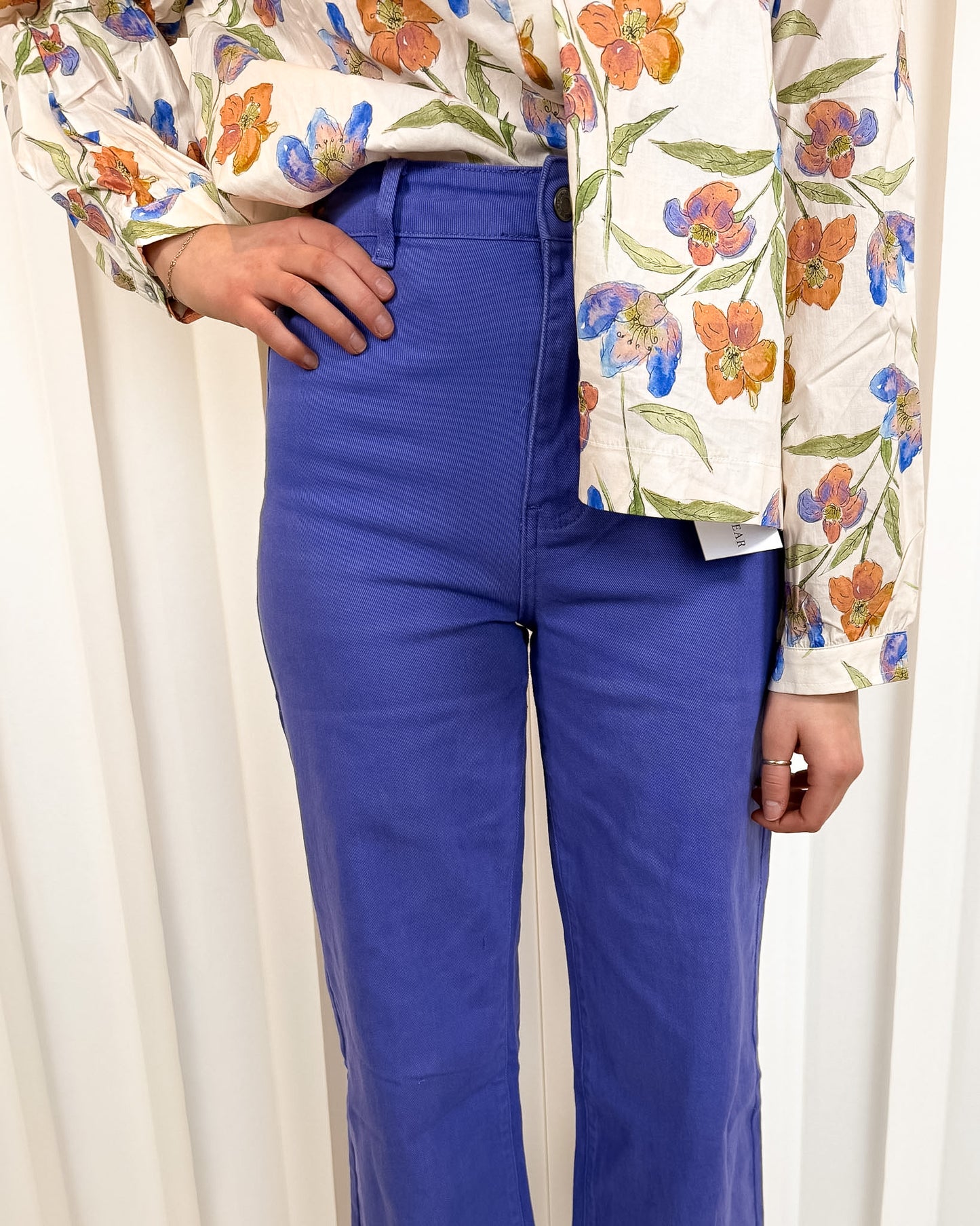 Marie Stretch Wide Leg Jean