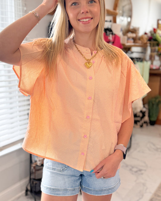 Valerie Flutter Sleeve Blouse