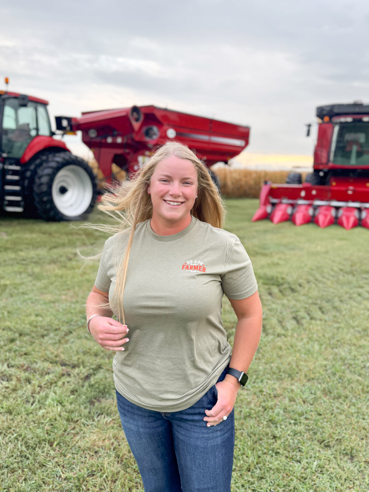 So God Made a Farmer Tee