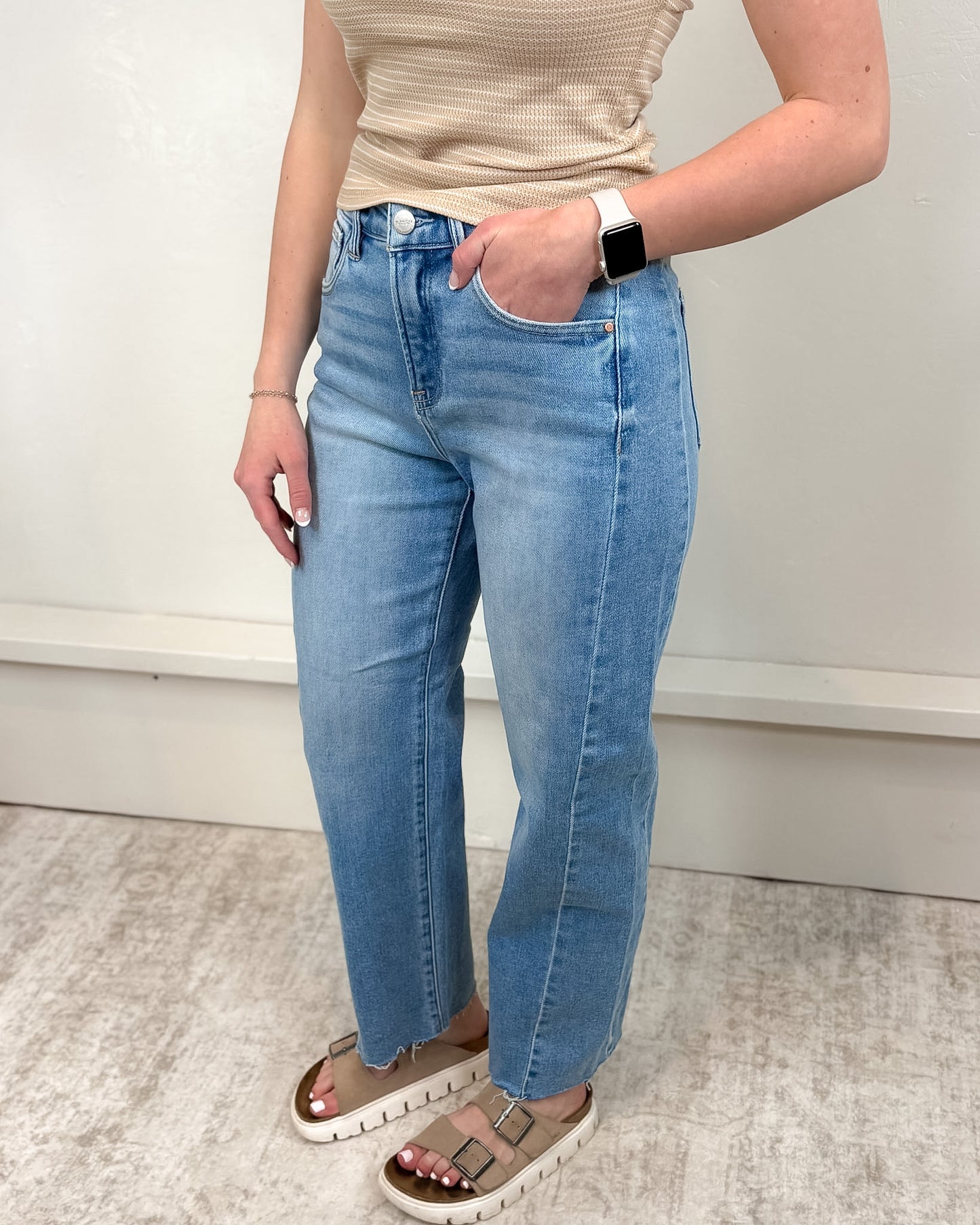 Moxie Slouchy Barrel Jeans with Curved Side Seam
