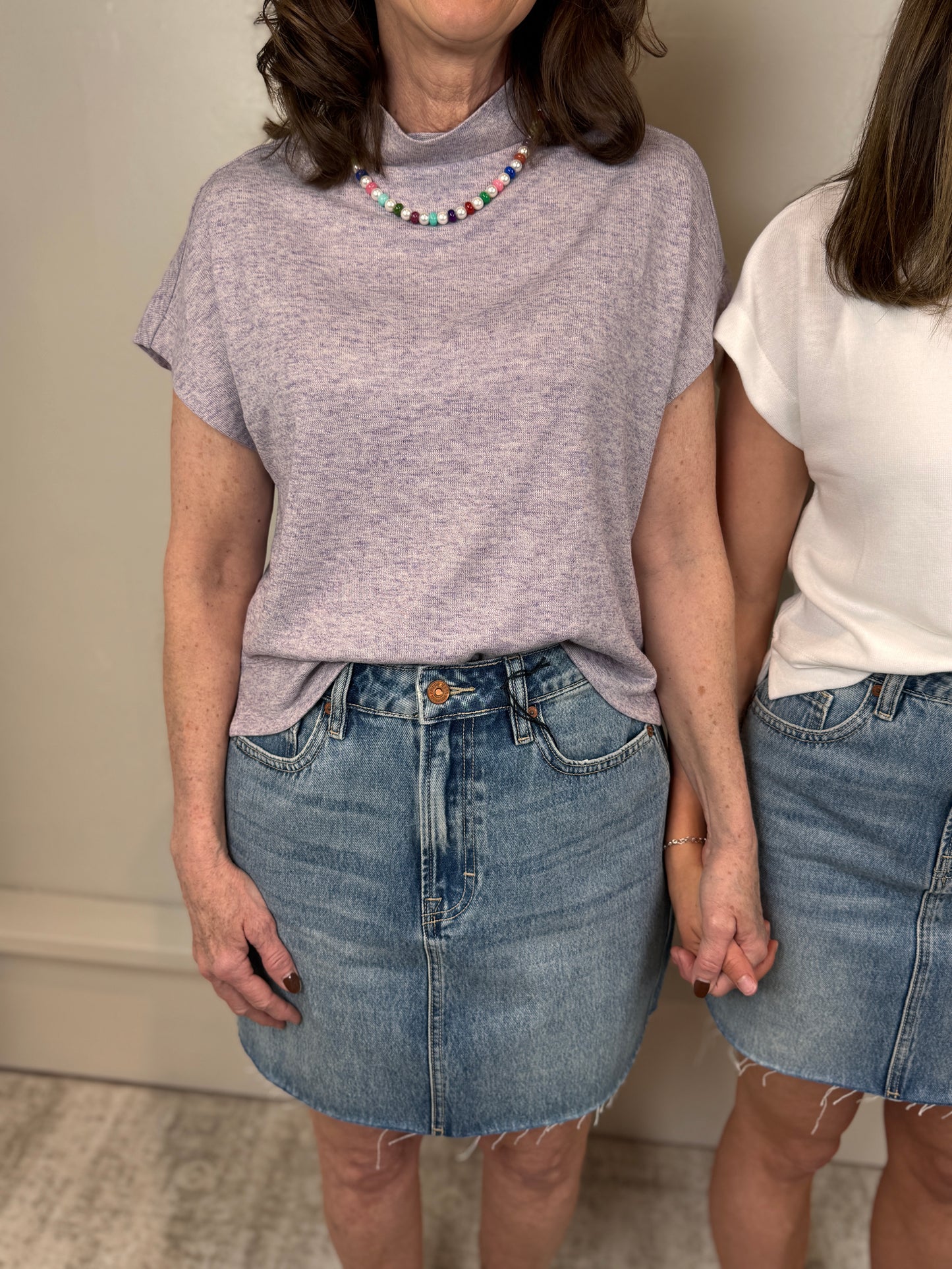 Della Short Sleeve Sweater