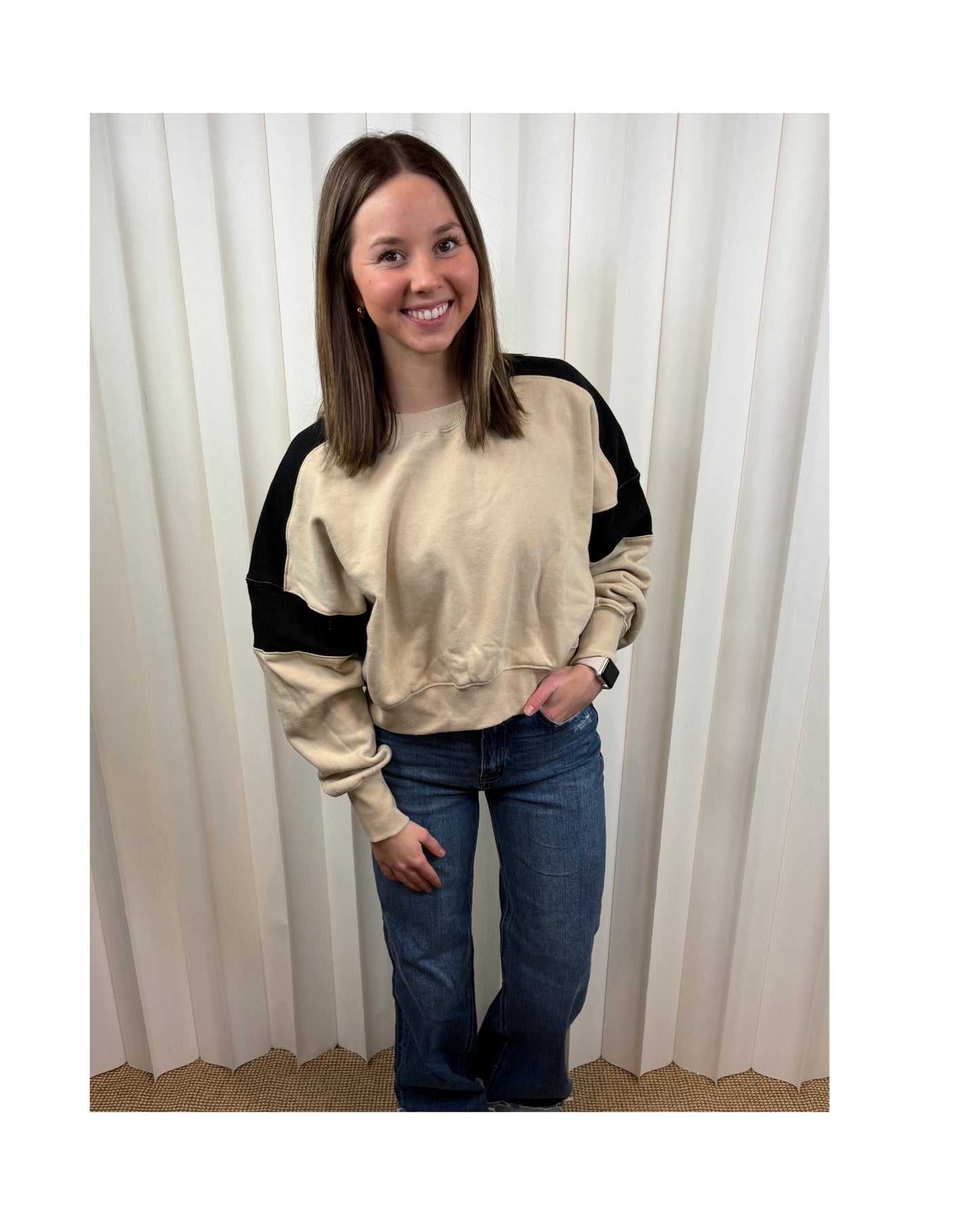 Magnolia Colorblock Crew