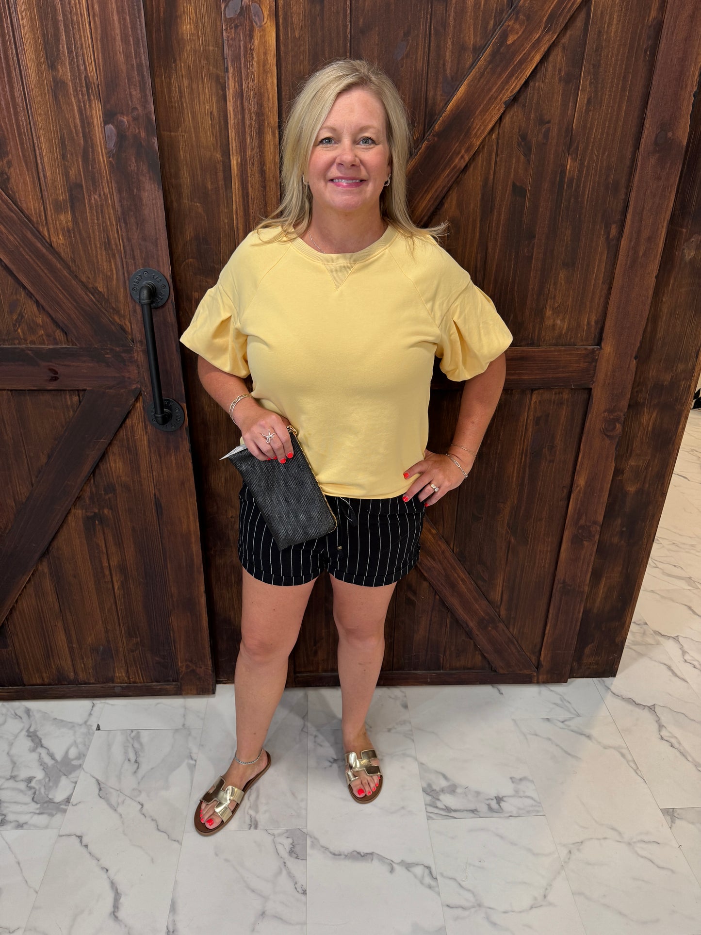 Ariel French Terry Top