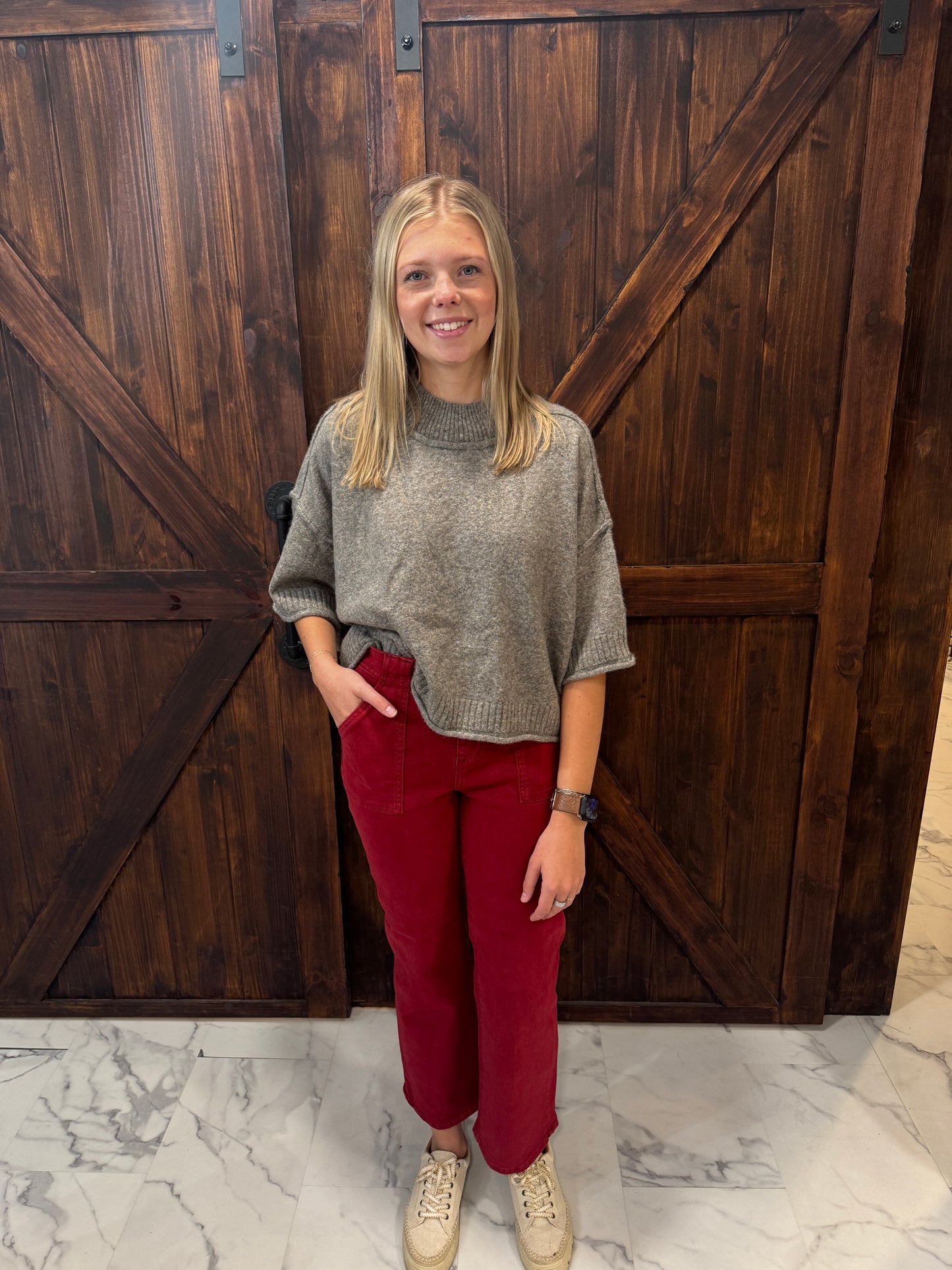 Tammie High Rise Ankle Pants