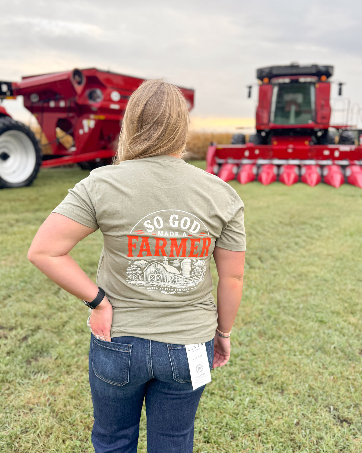 So God Made a Farmer Tee