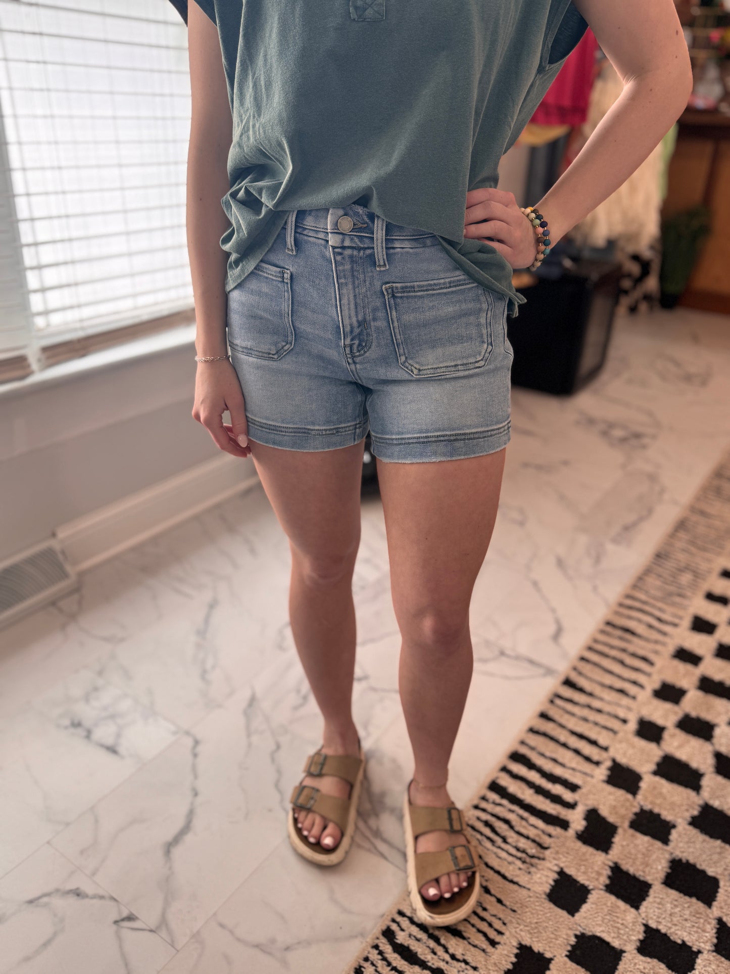 Ruby High Rise Shorts