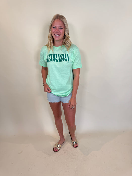 Bonnie Green Nebraska Tee