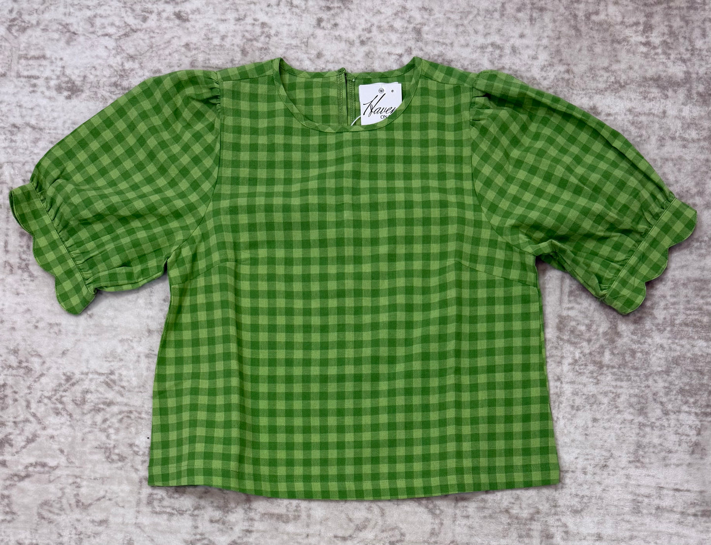 Rebecca Gingham Top