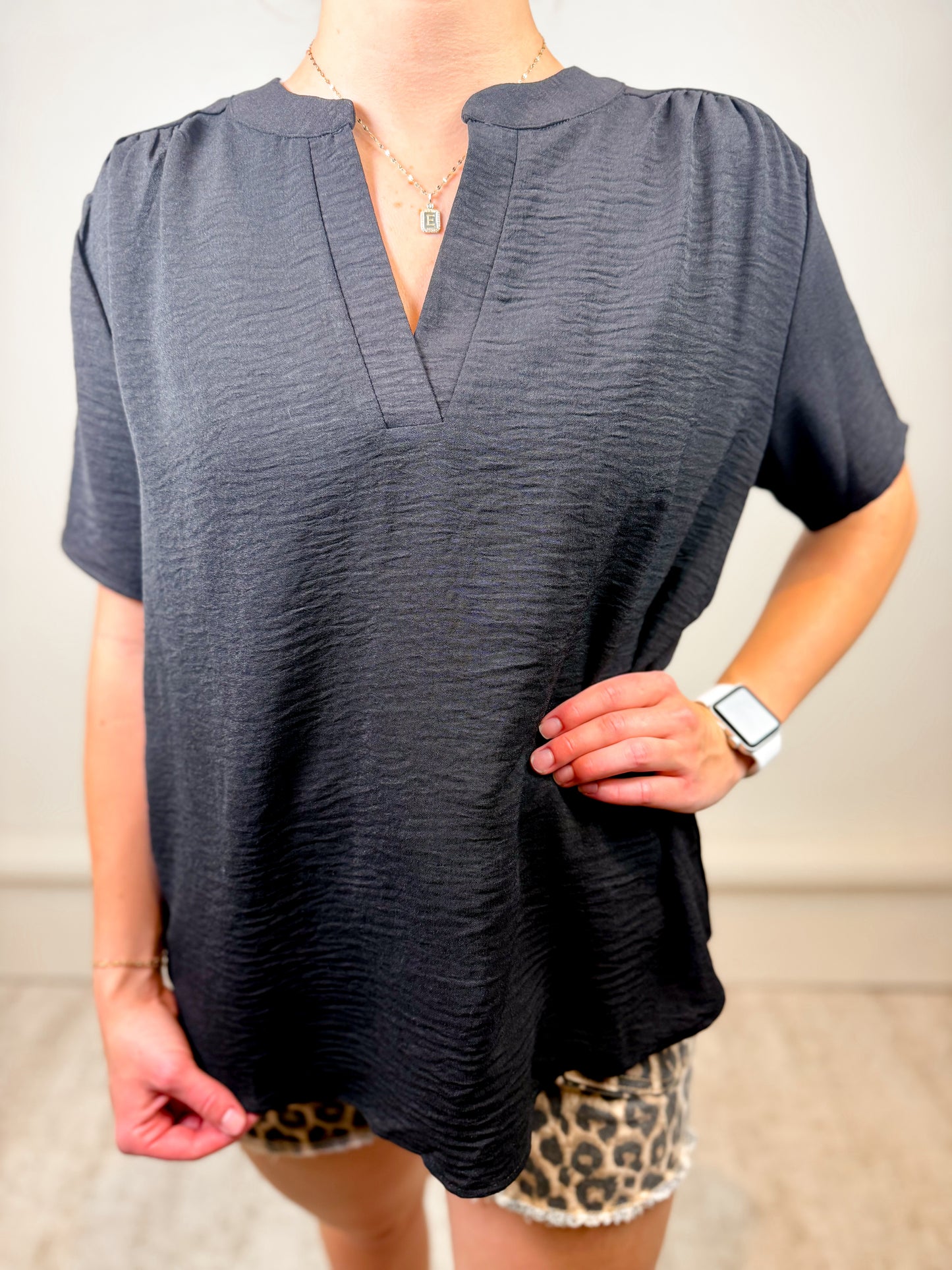 Anastasia V-Neck Top