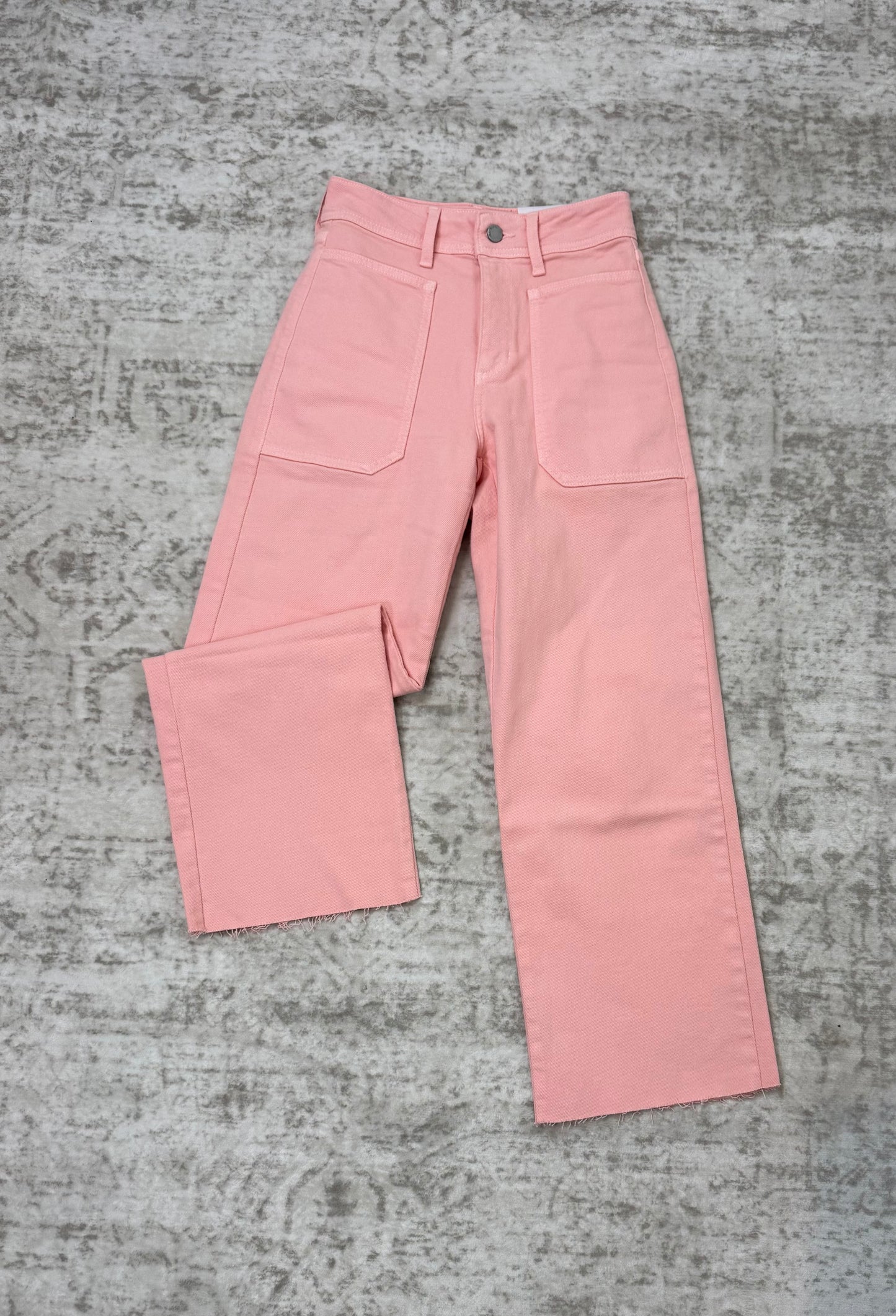 Camillia High Rise Utility Wide Leg Jean