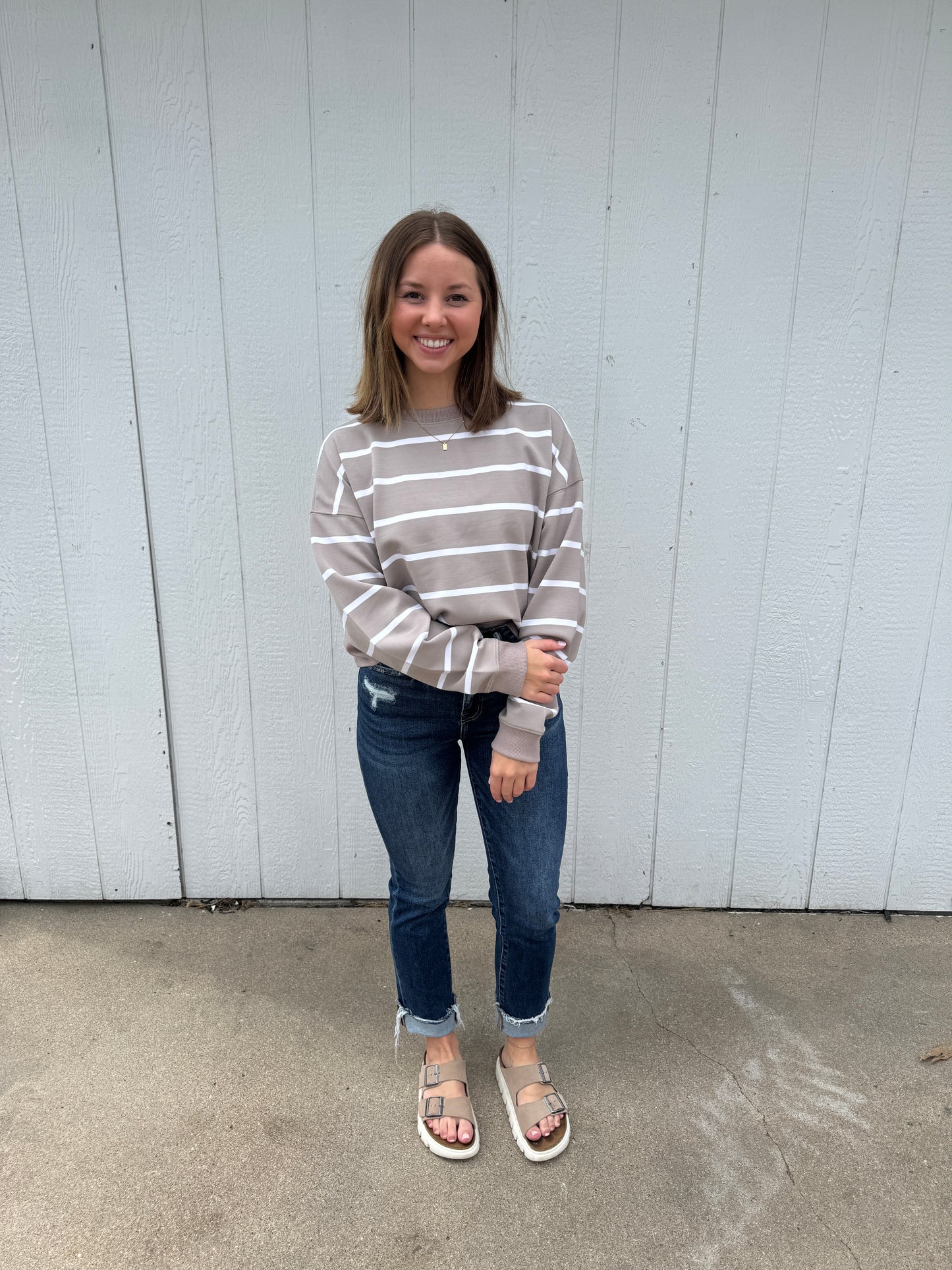 Martina Striped Top
