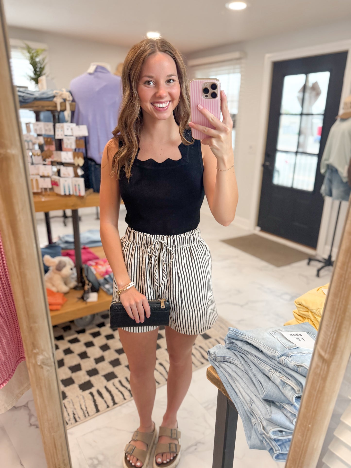 Candi Striped Shorts
