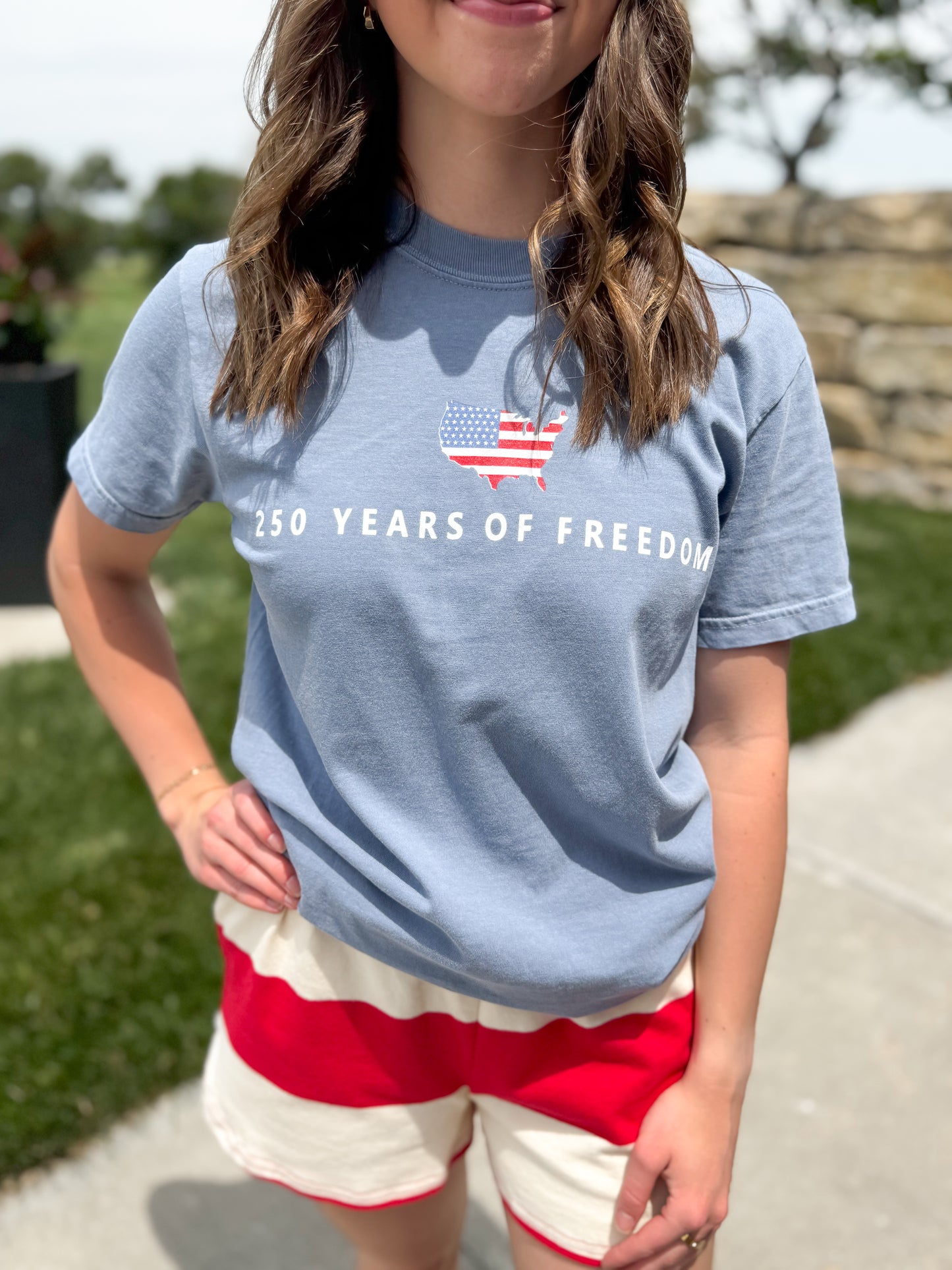 Lettie 250 Years of Freedom Top