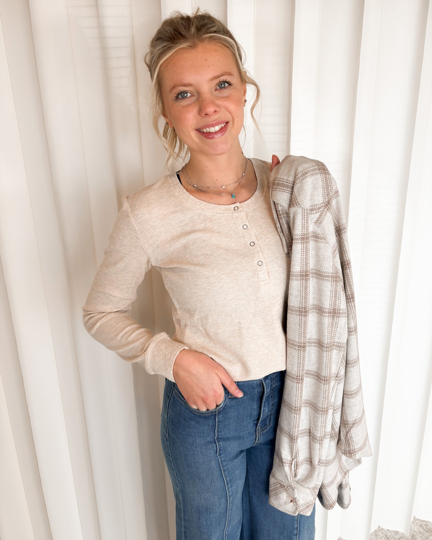 Jamie Henley Neck Top