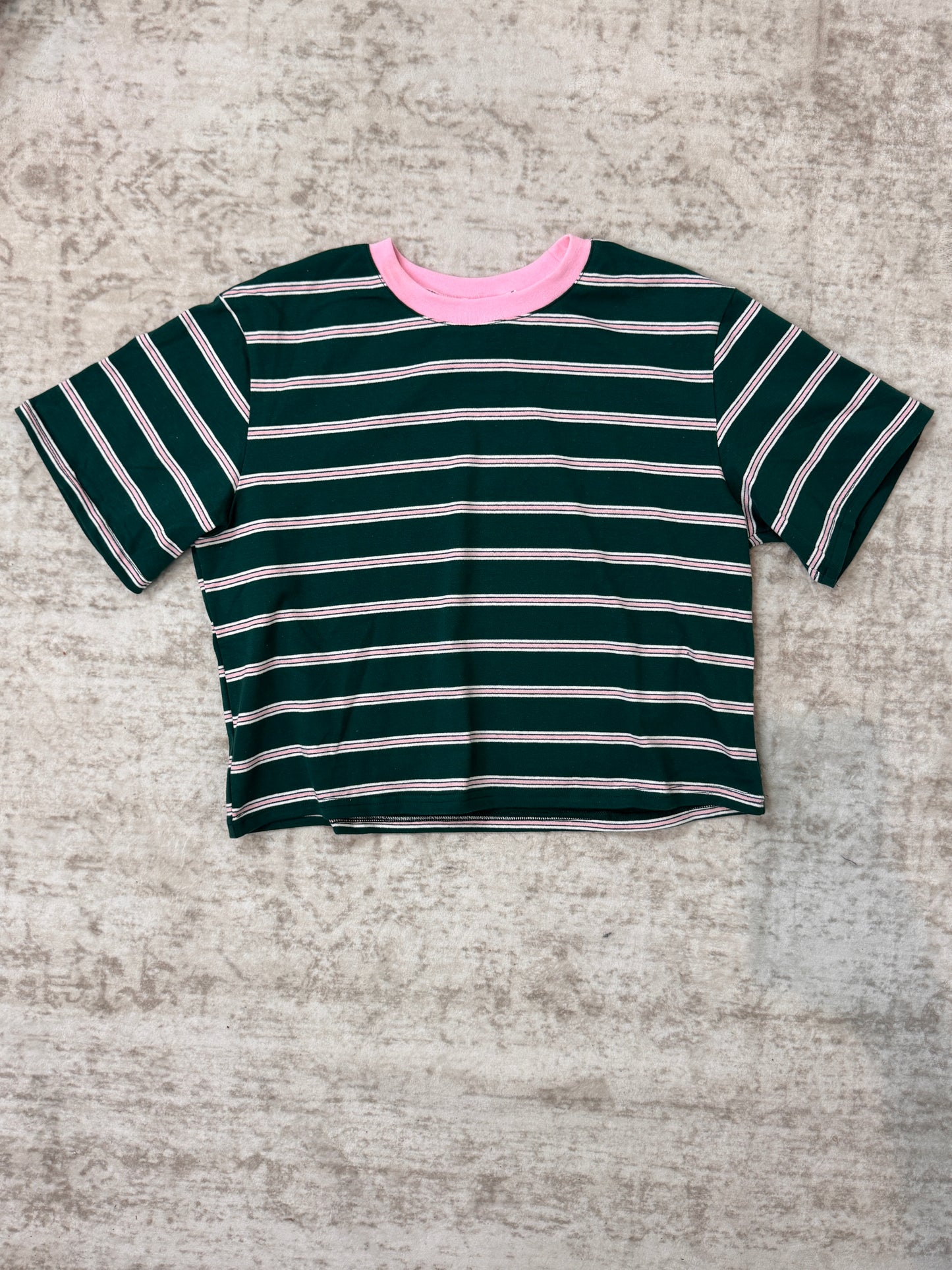 Maeve Striped Boxy T-Shirt