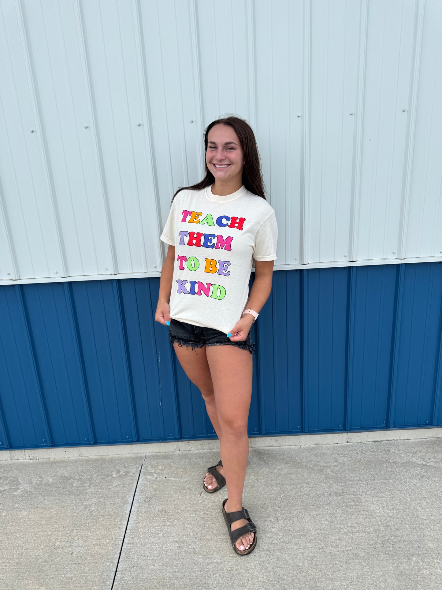 Teach Them To Be Kind Tee
