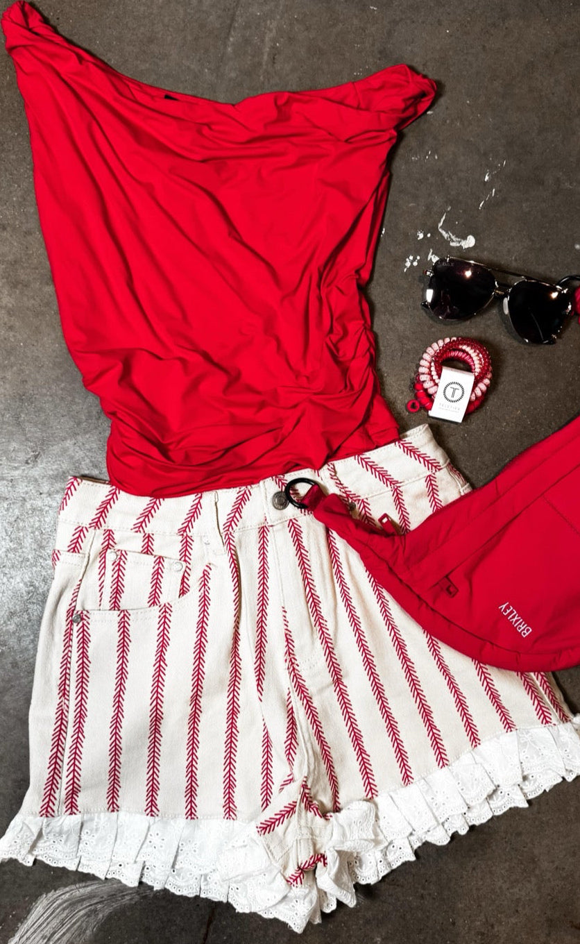 Kate Baseball Shorts