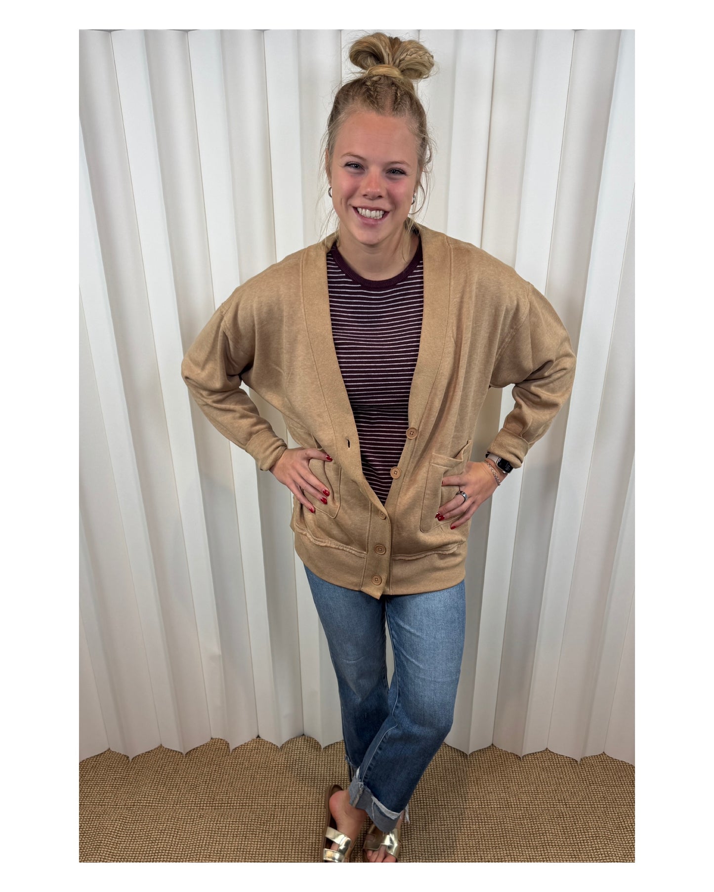 Liliana Button Up Cardigan