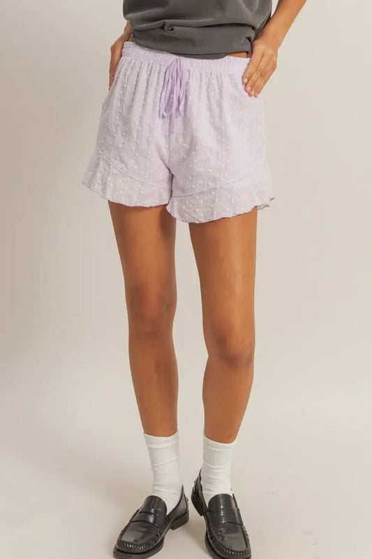 Ruth Ruffle Hem Shorts