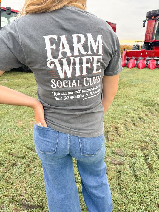 Farm Wife Social Club Tee