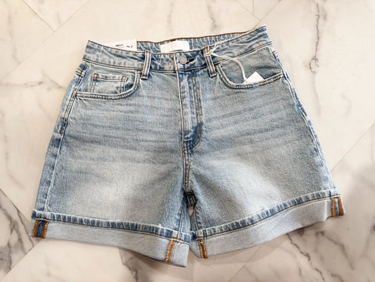 Cambria High Rise Cuff Shorts