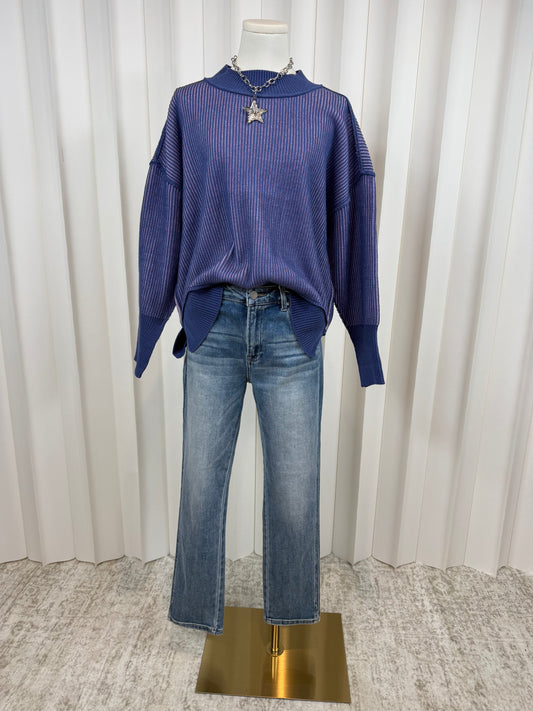 Mylie Two Tone Sweater