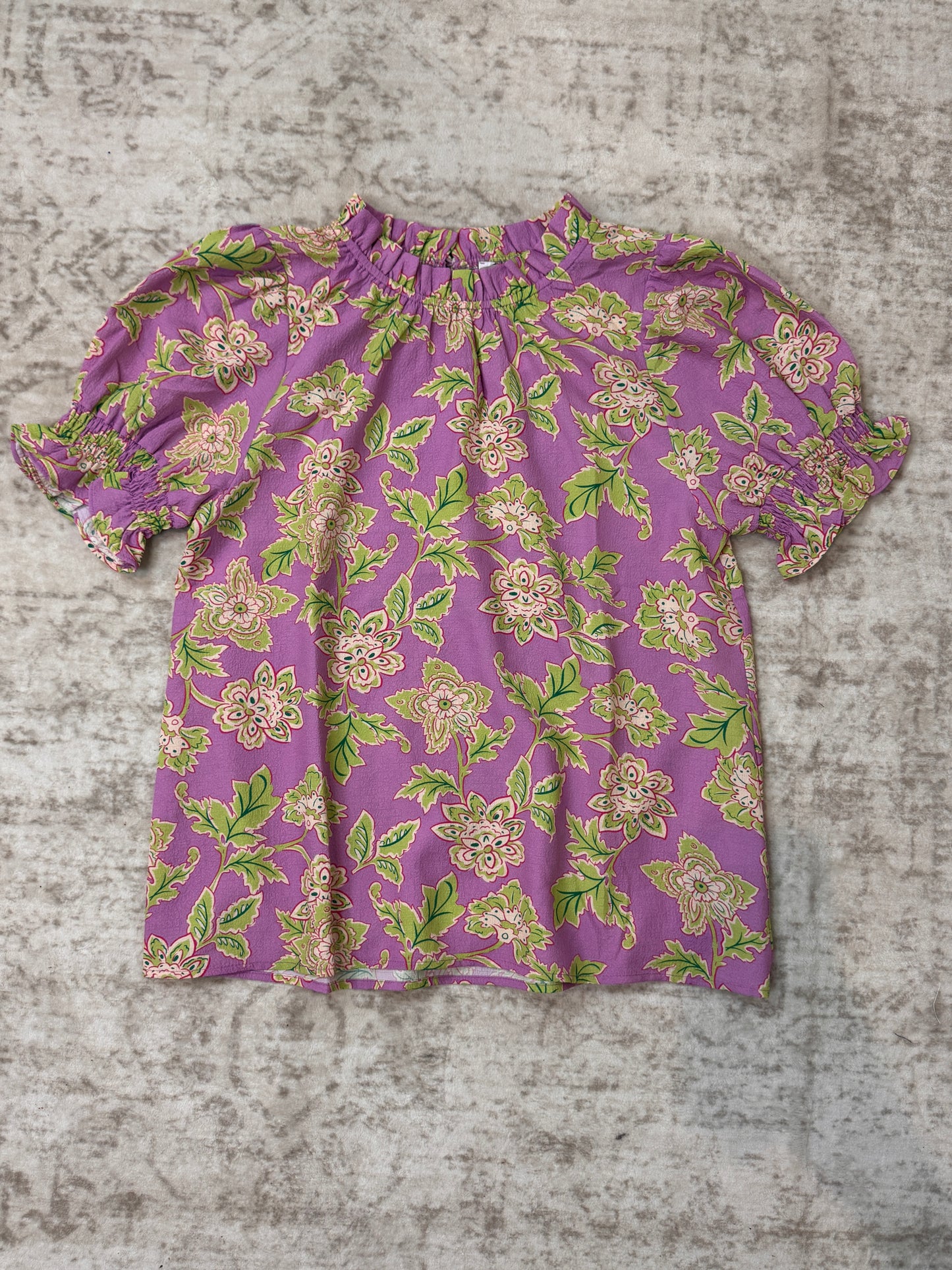 Leah Floral Printed Top