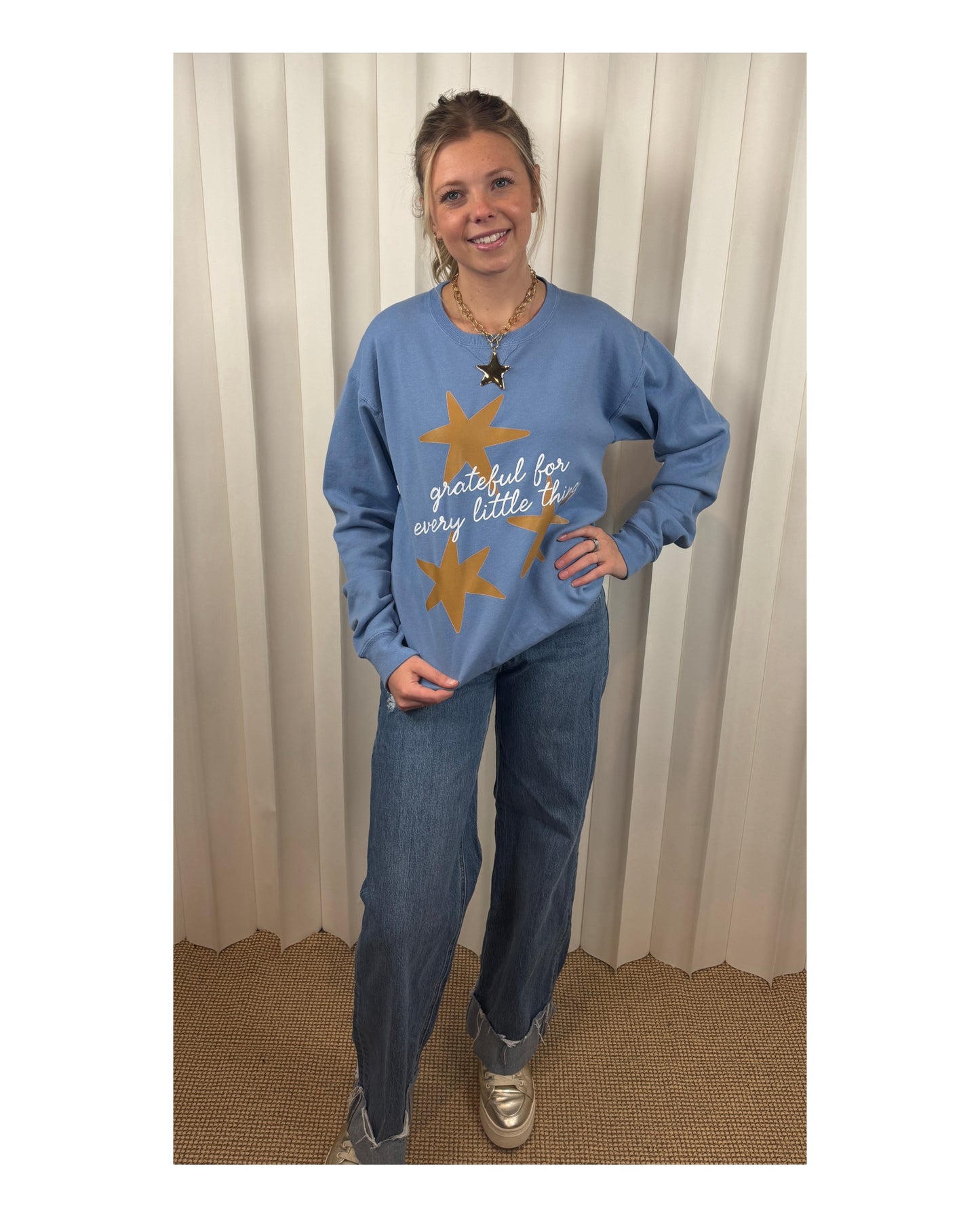 Amari Grateful Crewneck