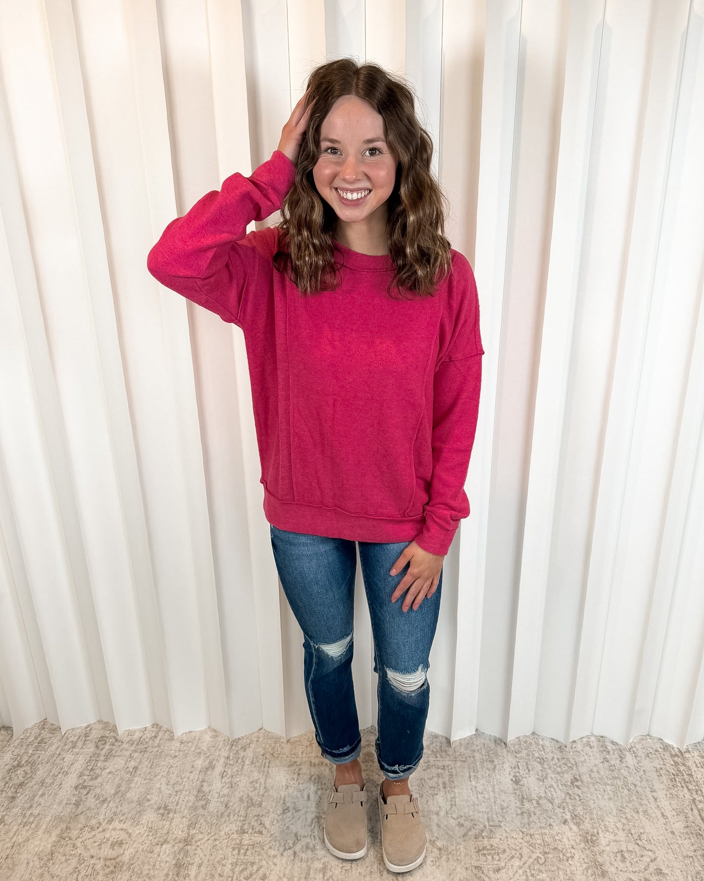Hailee Light Weight Sweater Top